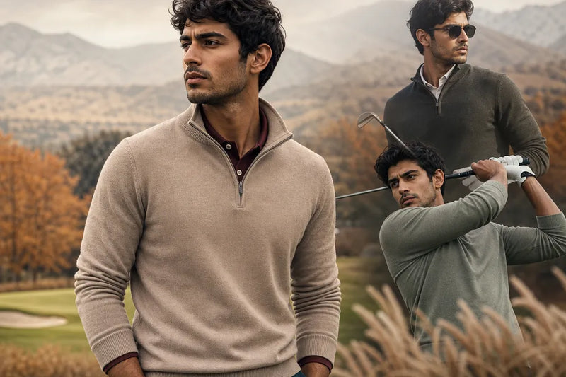 The Autumn Layering Guide: Why the Quarter Zip Is India's Most Underrated Golf Piece
