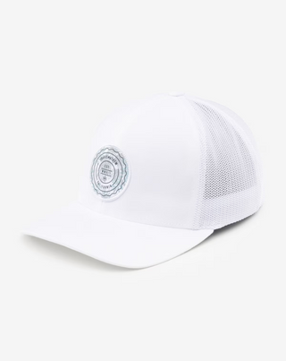 The Patch Floral Snapback Hat - White