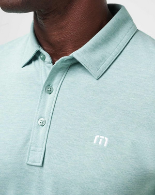 The Zinna Polo - Heather Beryl Green