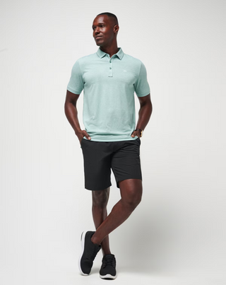 The Zinna Polo - Heather Beryl Green