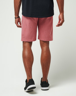 Sand Harbor Short - Heather Garnet Rose