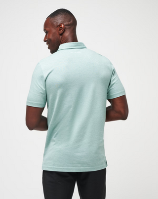 The Zinna Polo - Heather Beryl Green