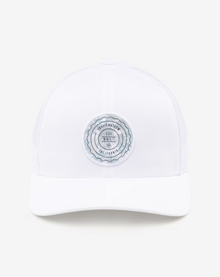 The Patch Floral Snapback Hat - White