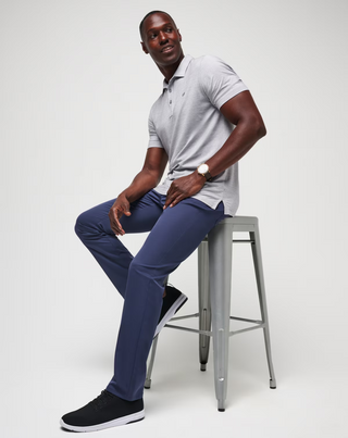 Open To Close Pant - Navy