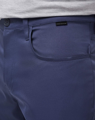 Open To Close Pant - Navy
