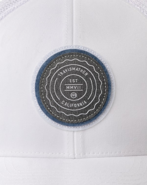 The Patch Snapback Hat - White
