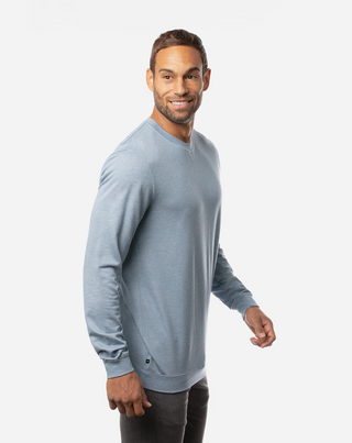 Fink 2.0 Crewneck - Heather Copen Blue