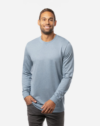 Fink 2.0 Crewneck - Heather Copen Blue