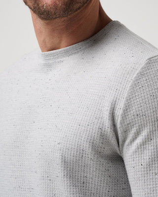 Cloud Waffle Crew - Heather Light Grey