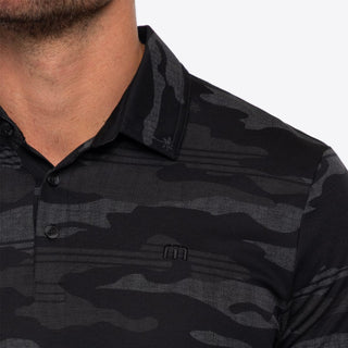 Beachside Stealth Polo - Black