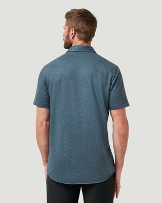 Knit Featherweight Night Button-Up