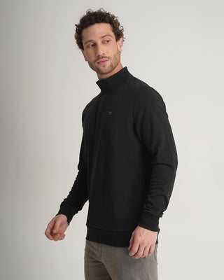 Cloud Quarter Zip 2.0 - Black