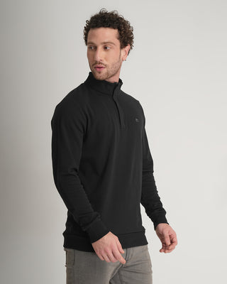 Cloud Quarter Zip 2.0 - Black