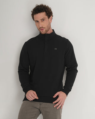 Cloud Quarter Zip 2.0 - Black