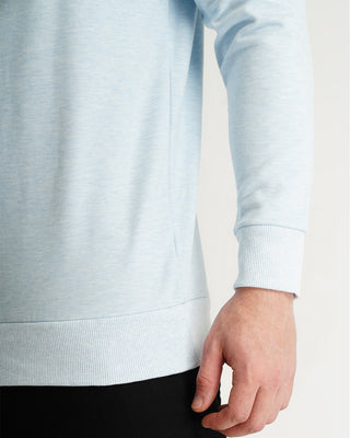 Cloud Quarter Zip 2.0 - Heather Kentucky Blue