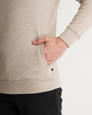 Cloud Waffle Hoodie - Oxford Tan