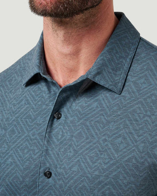 Knit Featherweight Night Button-Up