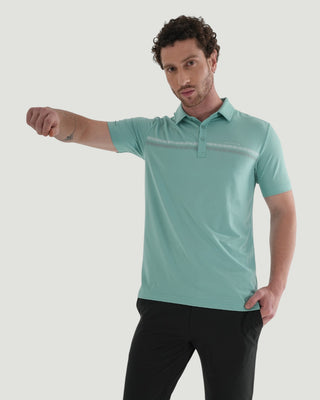 Featherweight Chest Stripe Polo