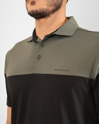 Heater Pro Colorblock Polo
