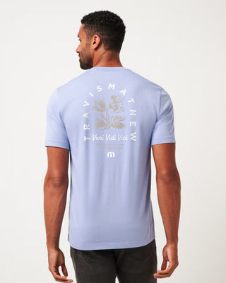 Night Diver Heather Violet Storm Tee